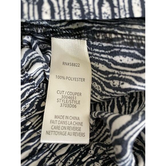 Max Studio Womens XL Cropped Ankle Wide Leg Pants Pull On Elastic Waist Pockets - Picture 6 of 12